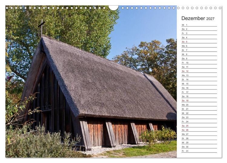 Produktbild: K&uuml;nstlerparadies Ahrenshoop (Wandkalender 2027 DIN A3 quer), CALVENDO Monatskalender