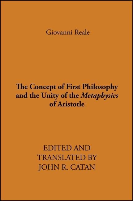 Produktbild: The Concept of First Philosophy and the Unity of the Metaphysics of Aristotle