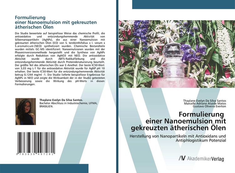 Produktbild: Formulierung einer Nanoemulsion mit gekreuzten &auml;therischen &Ouml;len