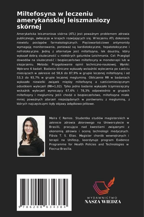 Produktbild: Miltefosyna w leczeniu ameryka&iquest;skiej leiszmaniozy sk&oacute;rnej