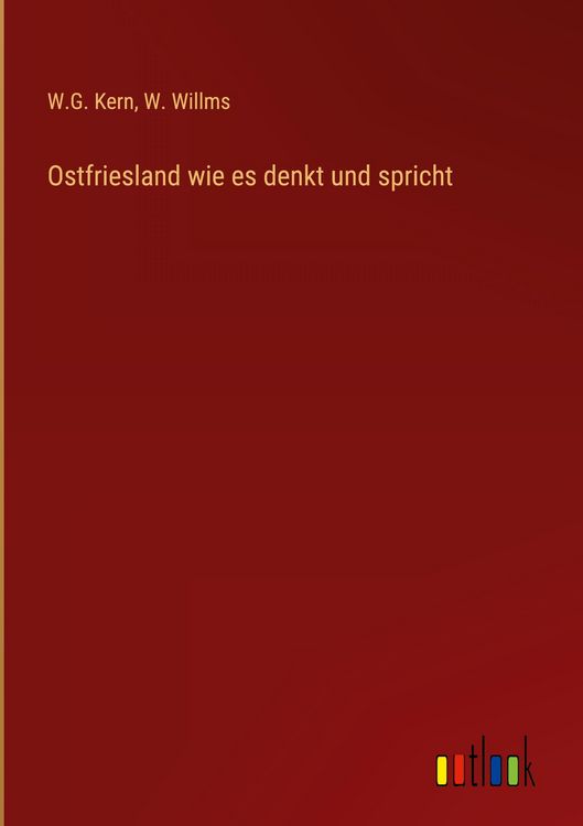 Produktbild: Ostfriesland wie es denkt und spricht
