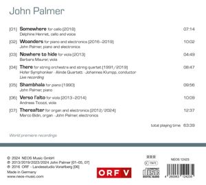 Produktbild: John Palmer: Other Places