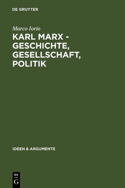Produktbild: Karl Marx - Geschichte, Gesellschaft, Politik