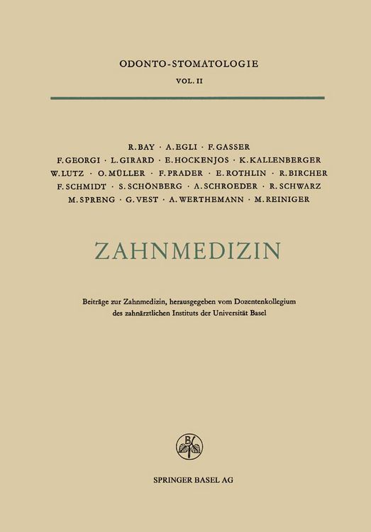 Produktbild: Zahnmedizin