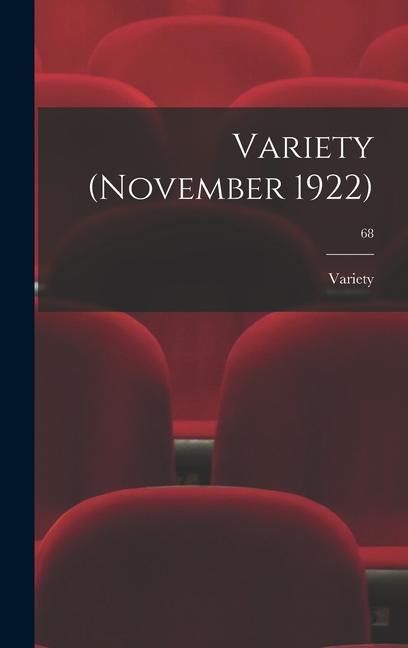 Produktbild: Variety (November 1922); 68