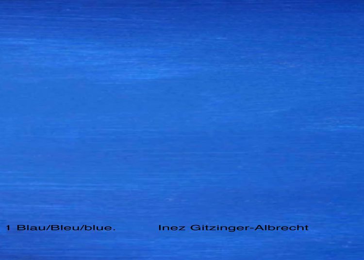 Produktbild: Nr.1 Blau/blue/bleu