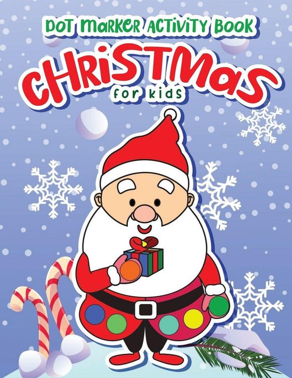 Produktbild: Dot Markers Activity Book Christmas