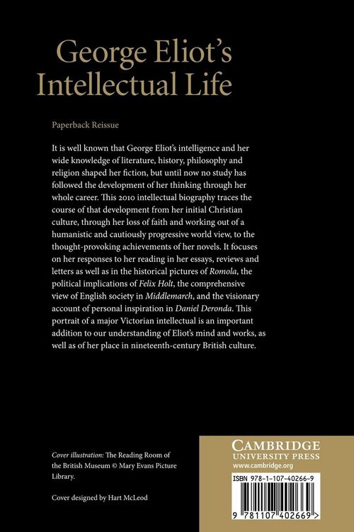 Produktbild: George Eliot's Intellectual Life