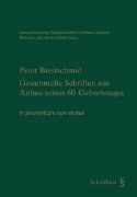 Produktbild: Peter Breitschmid: Gesammelte Schriften aus Anlass seines 60. Geburtstages