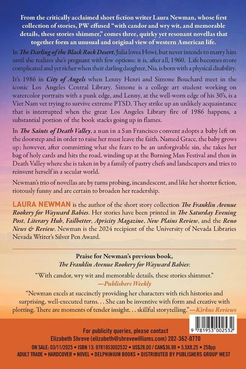 Produktbild: The Darling of the Blackrock Desert: Three Novellas Set in the West