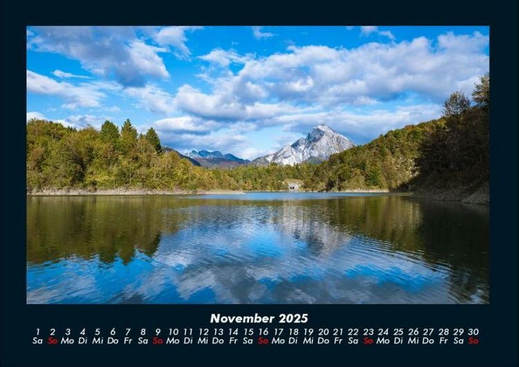 Produktbild: Die Seen der Erde 2025 Fotokalender DIN A4