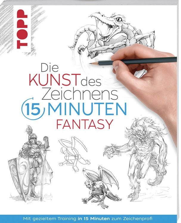 Produktbild: Die Kunst des Zeichnens 15 Minuten - Fantasy