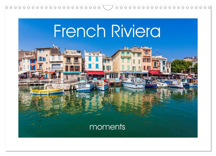 Produktbild: French Riviera moments (Wall Calendar 2026 DIN A3 landscape), CALVENDO 12 Month Wall Calendar