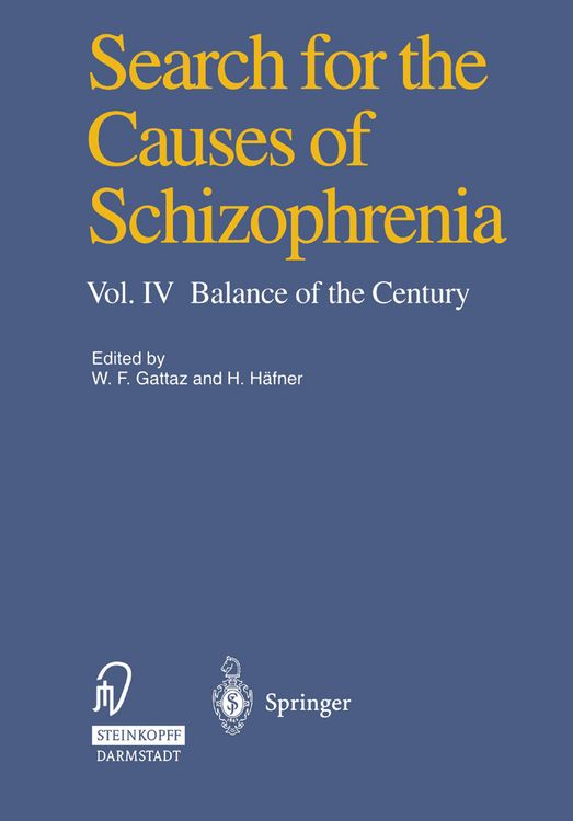 Produktbild: Search for the Causes of Schizophrenia