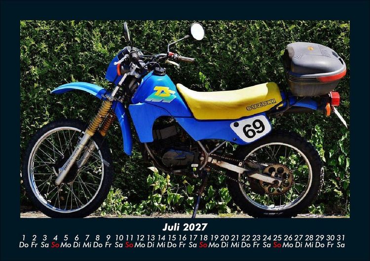 Produktbild: Motorr&auml;der 2027 Fotokalender DIN A5