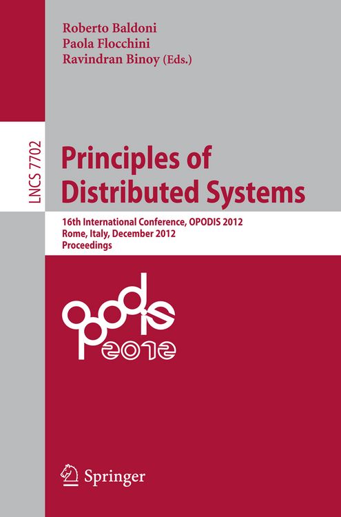Produktbild: Principles of Distributed Systems