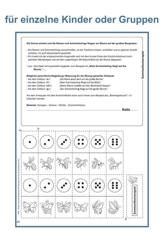 Produktbild: Mundmotorik-Training rund um die Zischlaute und Co