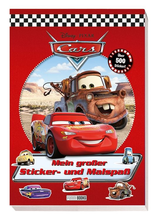 Produktbild: Disney PIXAR Cars: Mein gro&szlig;er Sticker- und Malspa&szlig;