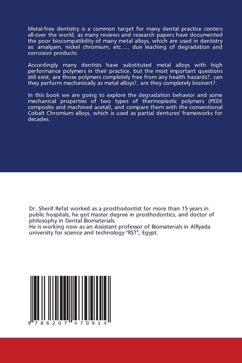 Produktbild: Degradability and Mechanical Properties of polymer denture frameworks