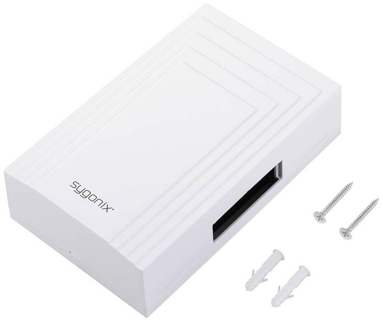 Produktbild: Sygonix SY-5491840 Gong 8 - 12V 85 dB Wei&szlig;