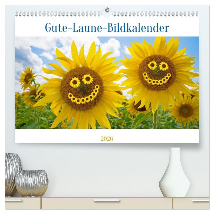 Produktbild: Gute-Laune-Bildkalender 2026 (hochwertiger Premium Wandkalender 2026 DIN A2 quer), Kunstdruck in Hochglanz