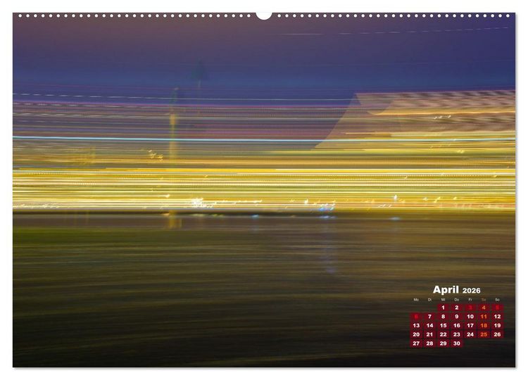 Produktbild: Die Spuren des Lichts (Wandkalender 2026 DIN A2 quer), CALVENDO Monatskalender