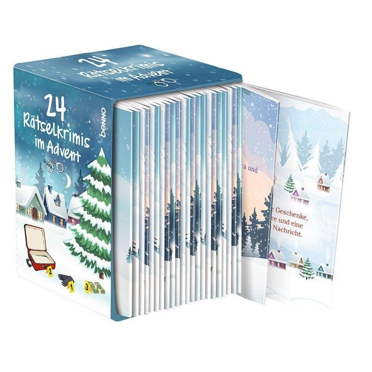 Produktbild: 24 R&auml;tselkrimis im Advent