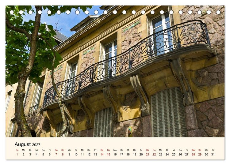 Produktbild: Nancy und Metz - Kulturelle Sch&auml;tze in Lothringen (Tischkalender 2027 DIN A5 quer), CALVENDO Monatskalender