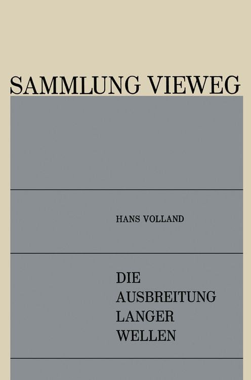Produktbild: Die Ausbreitung Langer Wellen