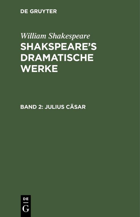 Produktbild: Julius C&auml;sar