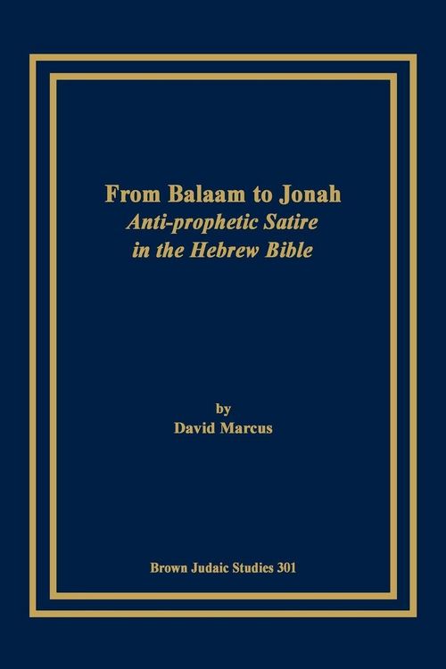 Produktbild: From Balaam to Jonah