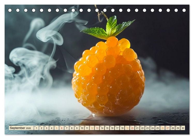 Produktbild: Molekulare K&uuml;che f&uuml;r Gourmets - Genuss erleben (Tischkalender 2026 DIN A5 quer), CALVENDO Monatskalender