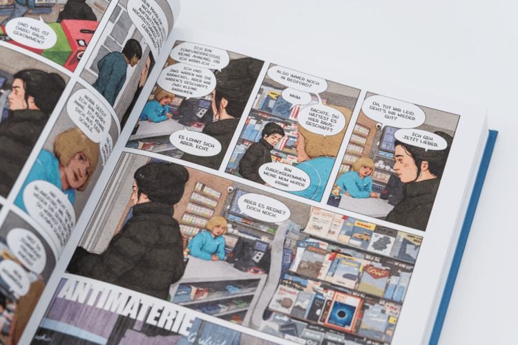 Produktbild: Die Mitternachtsbibliothek. Graphic Novel