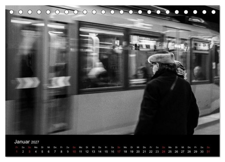 Produktbild: Stadt- und Stra&szlig;enfotografie (Tischkalender 2027 DIN A5 quer), CALVENDO Monatskalender