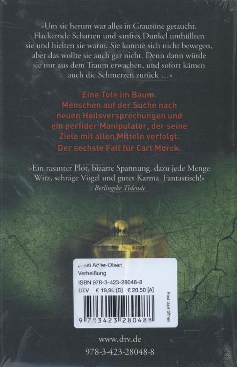 Produktbild: Verhei&szlig;ung / Carl M&oslash;rck - Sonderdezernat Q Bd. 6