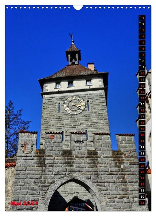 Produktbild: Unterwegs in Konstanz (Wandkalender 2027 DIN A3 hoch), CALVENDO Monatskalender