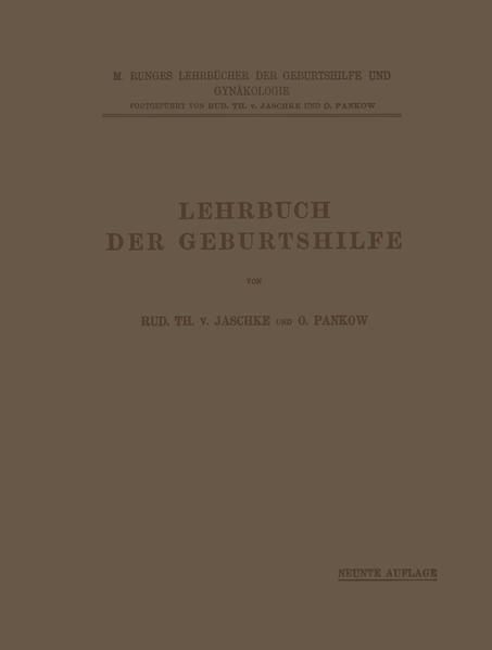 Produktbild: Lehrbuch der Geburtshilfe