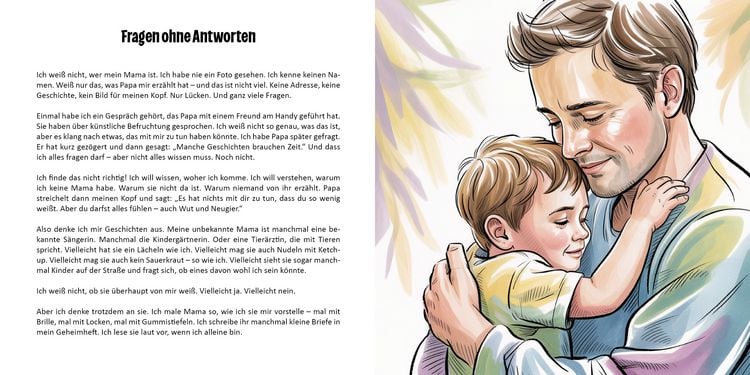Produktbild: Wo ist Mama? Einf&uuml;hlsame Kinder-Kurzgeschichten &uuml;ber das Leben ohne Mutter