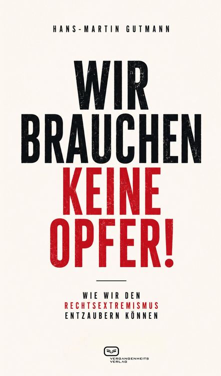 Produktbild: Wir brauchen keine Opfer!