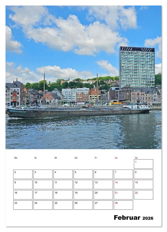 Produktbild: Belgien und Holland, sch&ouml;ne St&auml;dte in Belgien und Holland erleben (Wandkalender 2026 DIN A2 hoch), CALVENDO Monatskalender