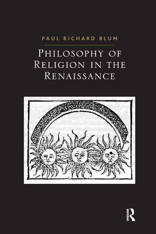 Produktbild: Philosophy of Religion in the Renaissance