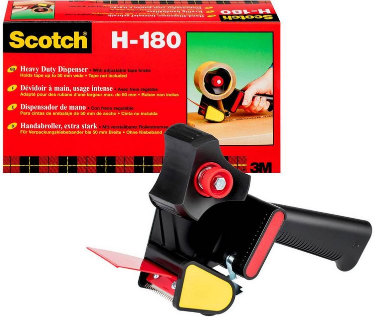 Produktbild: Scotch H180 Klebeband-Abroller Grau 1 St.