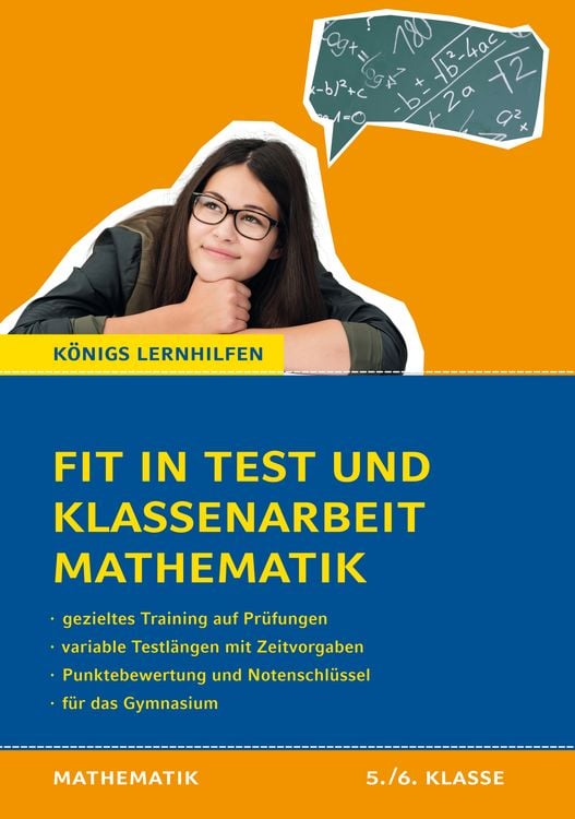 Produktbild: Fit in Test und Klassenarbeit &ndash; Mathematik 5./6. Klasse Gymnasium