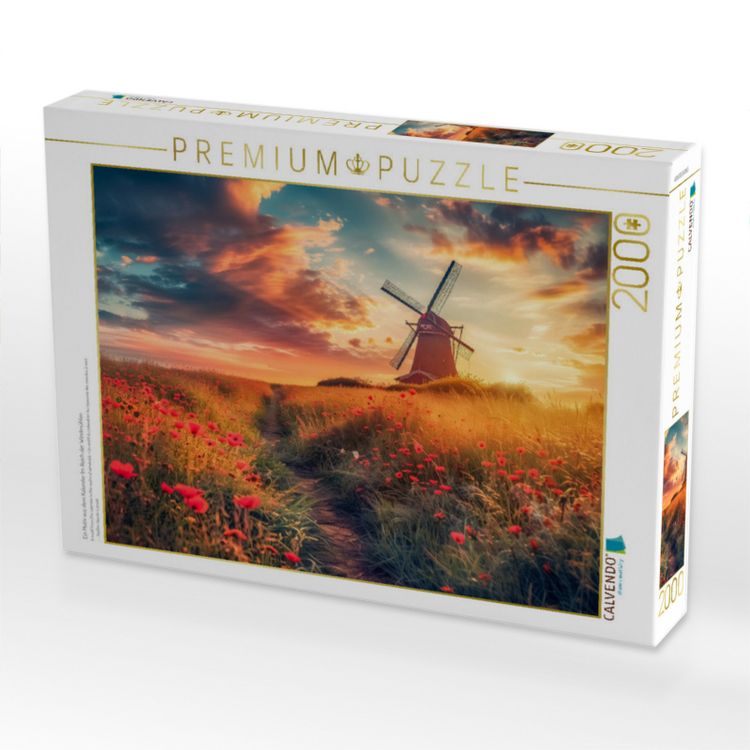 Produktbild: CALVENDO Puzzle Ein Motiv aus dem Kalender Im Reich der Windm&uuml;hlen | 2000 Teile Lege-Gr&ouml;&szlig;e 90x67cm Foto-Puzzle f&uuml;r gl&uuml;ckliche Stunden