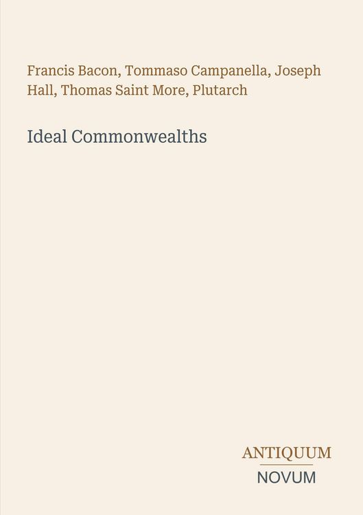 Produktbild: Ideal Commonwealths