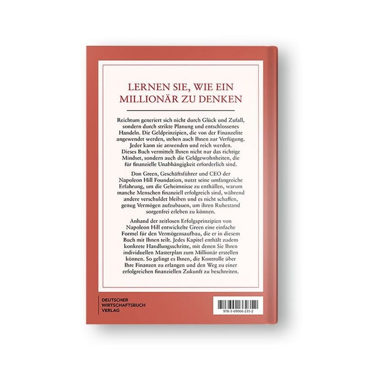 Produktbild: Napoleon Hills Million&auml;r-Mindset