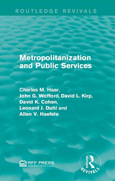 Produktbild: Metropolitanization and Public Services
