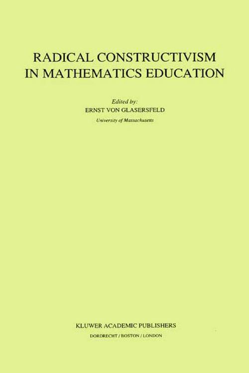 Produktbild: Radical Constructivism in Mathematics Education