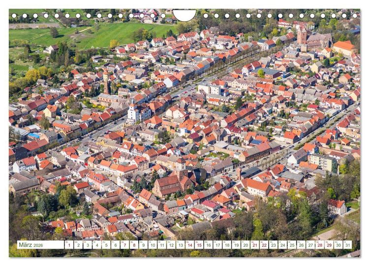 Produktbild: Der Fl&auml;ming aus der Vogelperspektive (Wandkalender 2026 DIN A4 quer), CALVENDO Monatskalender