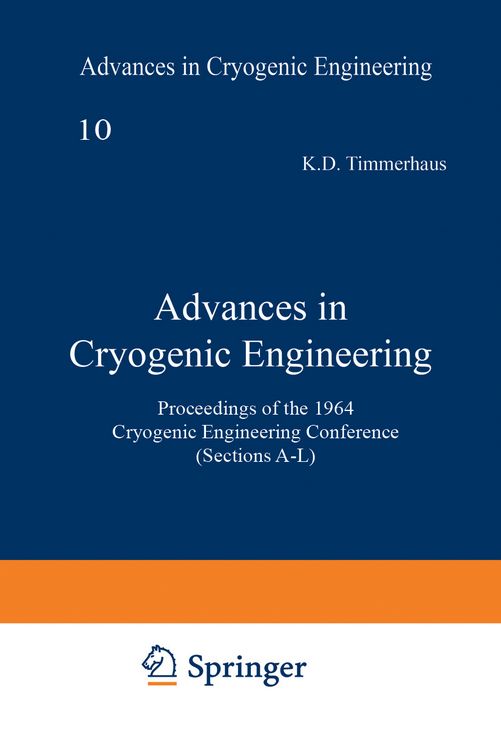Produktbild: Advances in Cryogenic Engineering